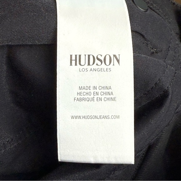 Hudson Womens Black Skinny Split Ankle Jeans Size 28 Stretch Equestrian Preppy - Picture 9 of 10